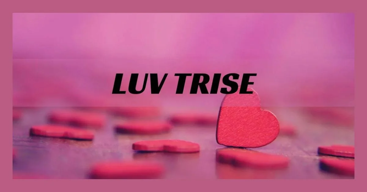 A collection of Luv.Trise accessories showcasing modern love-themed designs.