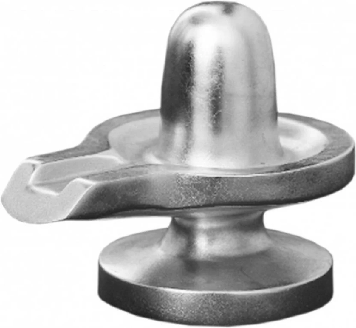 Parad Shivling on a ceremonial altar, symbolizing energy, purity, and spiritual connection