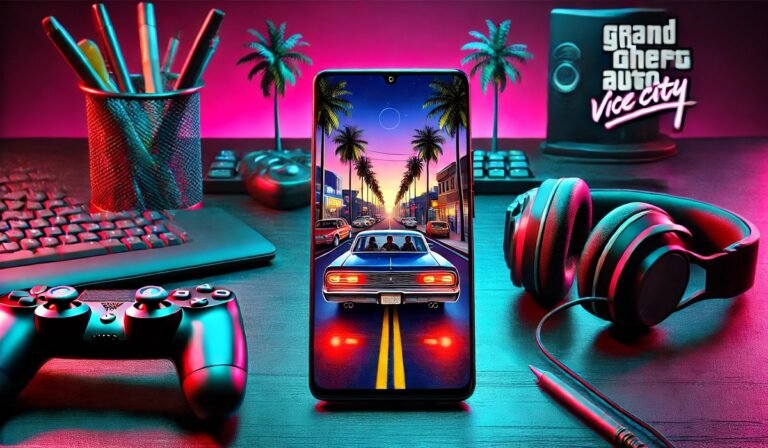 GTA Vice City download for Android gameplay screen