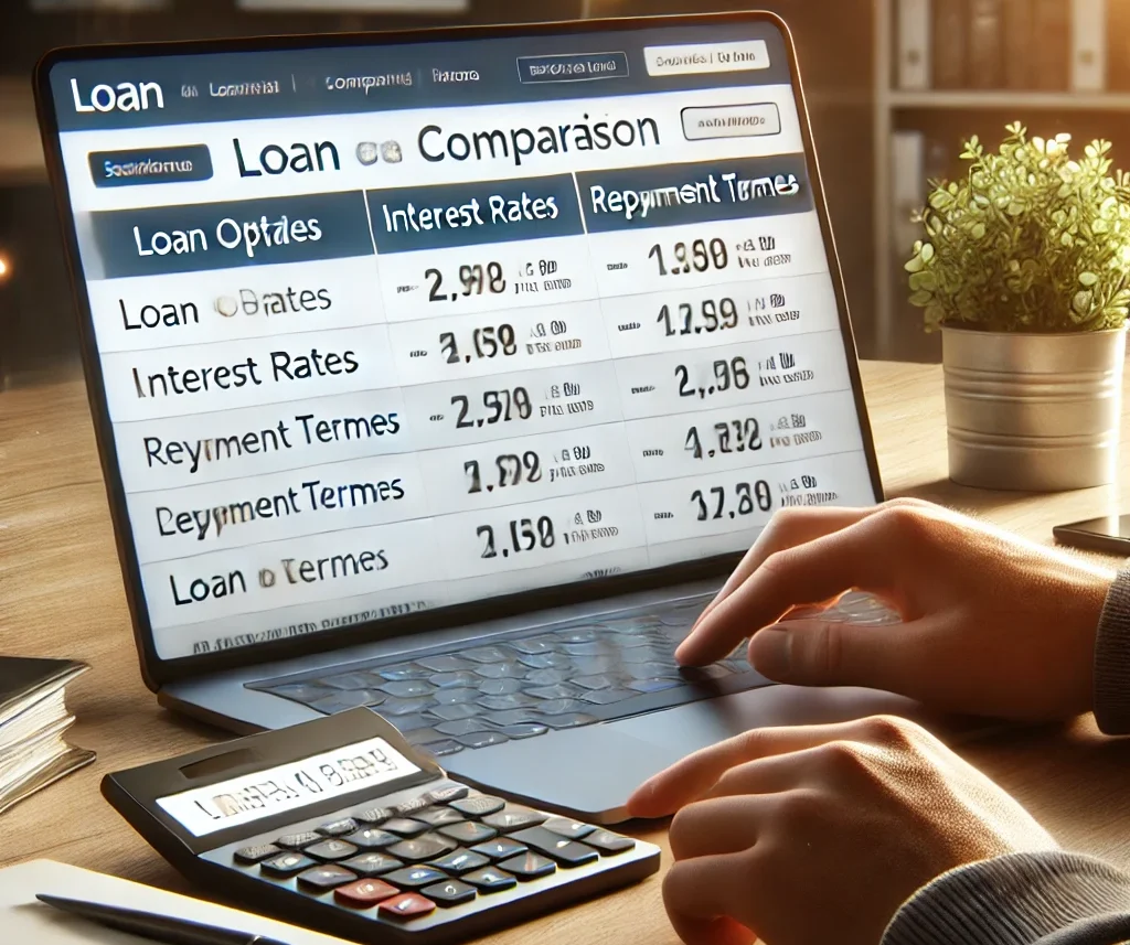 Loan comparison on TraceLoans.com for finding the best financial solutions.