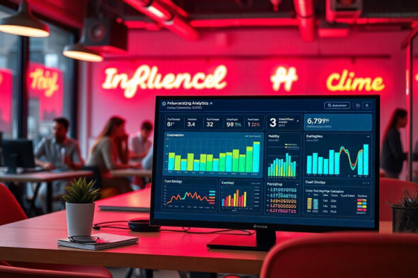 InfluencersGineWuld platform showcasing influencer marketing analytics and campaign data.